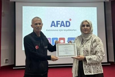 Kütahya’da afet bilinci ve eğitimi semineri düzenlendi