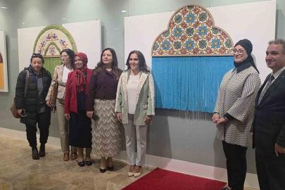 Kütahya’da "Anadolu’nun izleri: keçe ve motif" sergisi açıldı