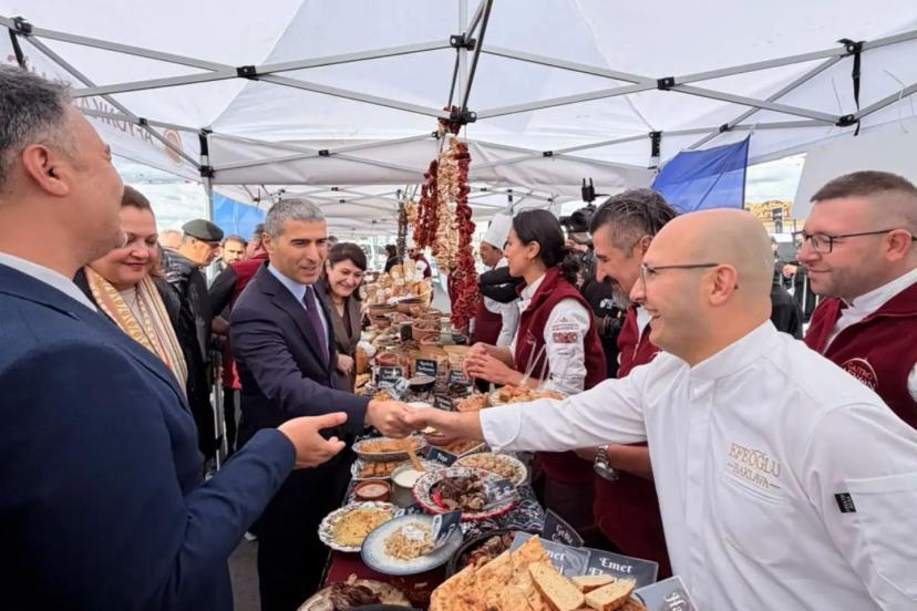 Kütahya’nın coğrafi işaretli lezzetleri Afyon Gastronomi Festivali’nde tanıtıldı