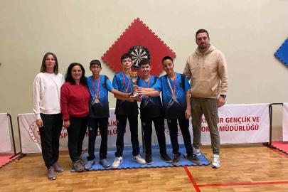 Okul Sporları Dart Yıldız Erkek Müsabakaları tamamlandı