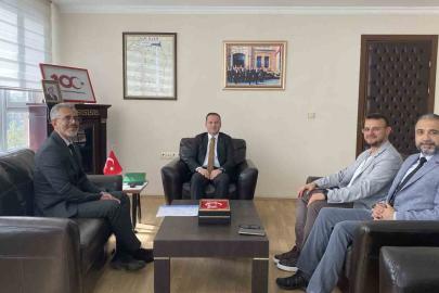 Şehit ailelerinden Kaymakam Sönmezel’e ziyaret