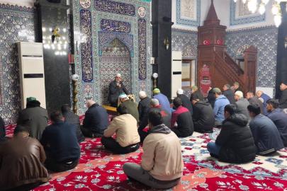 Sivrihisar’da Cuma sabah namazı buluşması düzenlendi