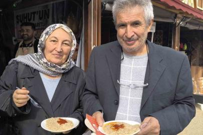 Şuhut’un tescilli keşkeği ve meşhur patatesi Gastro Afyon’da tanıtıldı
