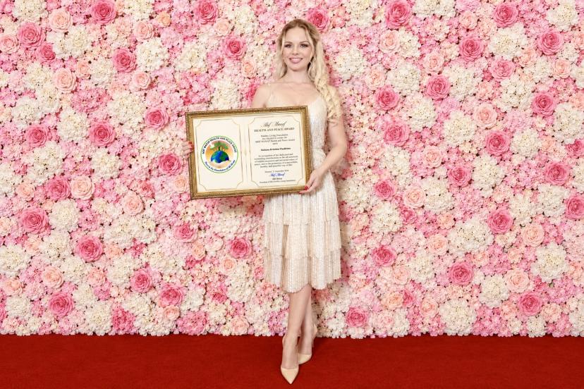 Tatiana Kristina Pushkina, Sağlıklı Yaşam ve Barış Ödülü'nün sahibi oldu