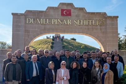 Tavşanlı’da okul müdürlerine Kütahya ve Dumlupınar eğitim gezisi