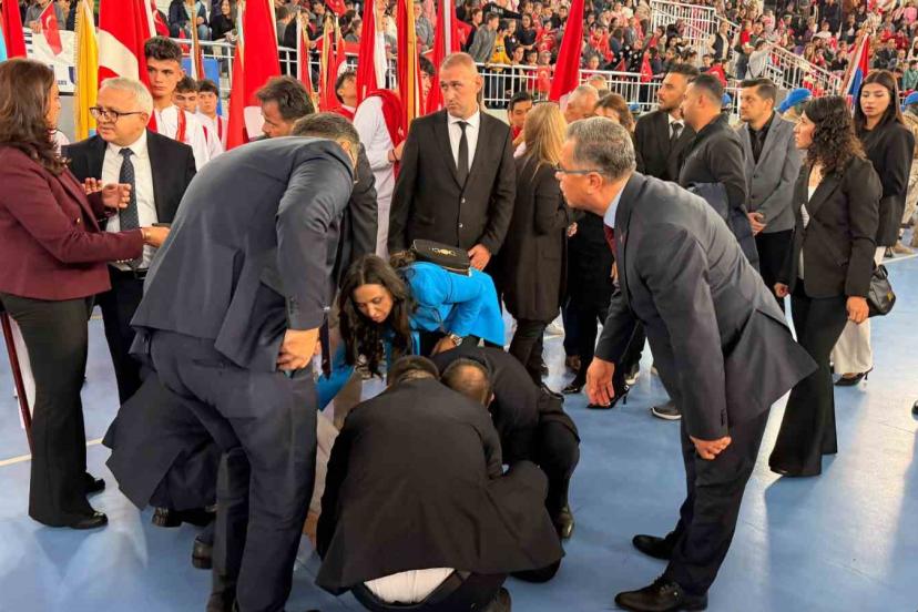 Törende bayılan öğrenciye ilk müdahaleyi doktor milletvekili ve il başkanı yaptı
