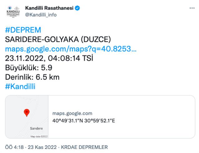 İstanbul depremi nerelerde hissedildi? İstanbul depremi merkez üssü nerede? İstanbul depremi nerede oldu?