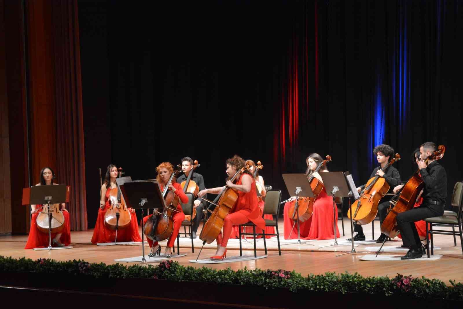 Devlet Konservatuvarından “Viyolonsel Kuarteti ve Solist Orkestrası Konseri”