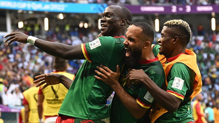 Aboubakar, Kamerun-Sırbistan maçında alev aldı! Dünya Kupası'nda bir ilk
