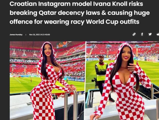 Katar'da hayatının şokunu yaşadı! Dünya Kupası'nda giydiği kıyafet yüzünden hapse girebilir