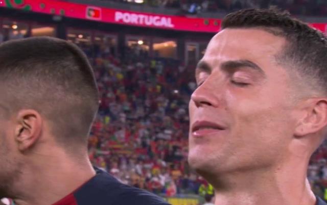 Ayların birikimi maç öncesinde patladı! Cristiano Ronaldo'nun gözleri doldu