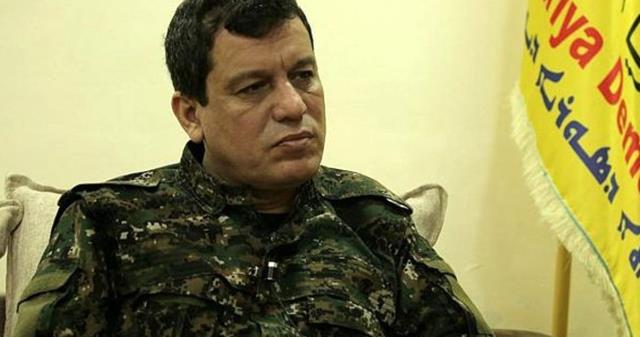 Terör örgütü elebaşı Mazlum Kobani'den ABD ve Rusya'ya çağrı: Türkiye'yi durdurun