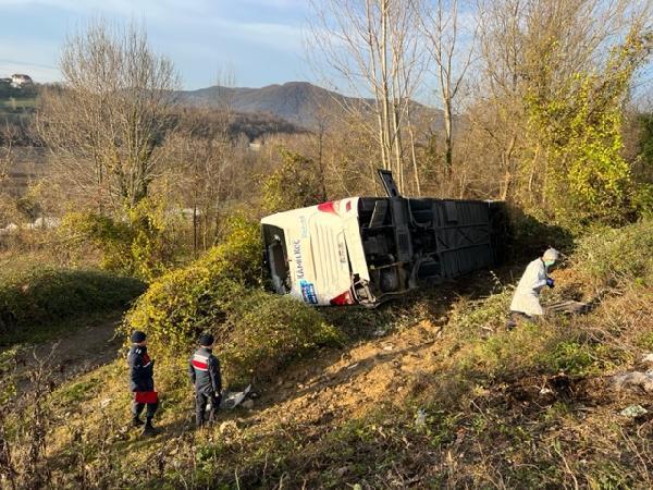 40 kişinin yaralandığı kazada şoförün ilk ifadesi: Uyumuyordum, bir anda dalmışım