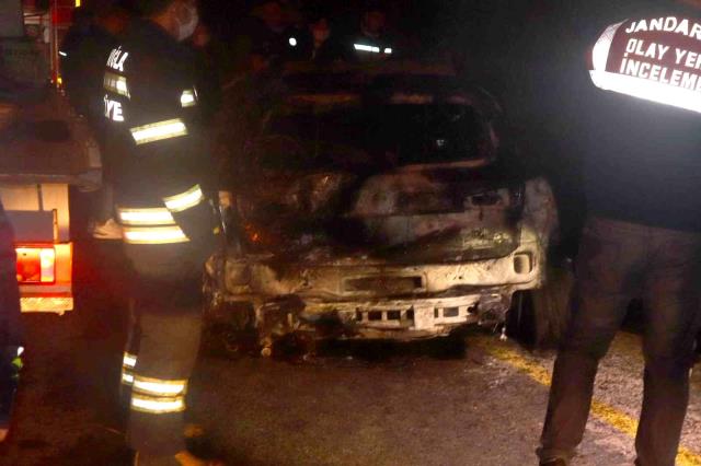 Muğla'da korkunç kaza! Araç sürücüsü yanarak can verdi