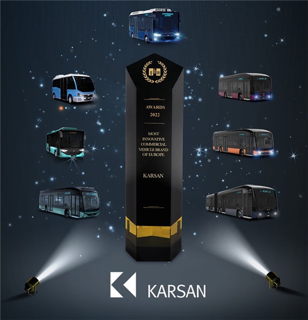 Karsan'a Avrupa'nın En Yenilikçi Ticari Araç Markası Ödülü
