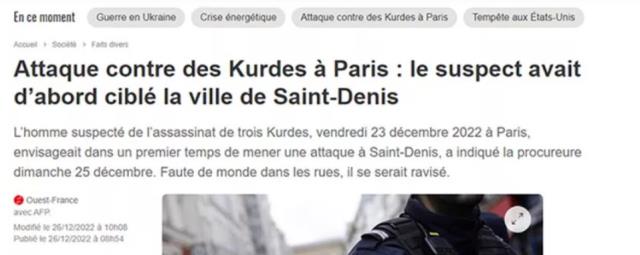 Fransız basınında küstah manşetler! 3 kişinin öldürüldüğü saldırıda Türkiye'yi suçladılar