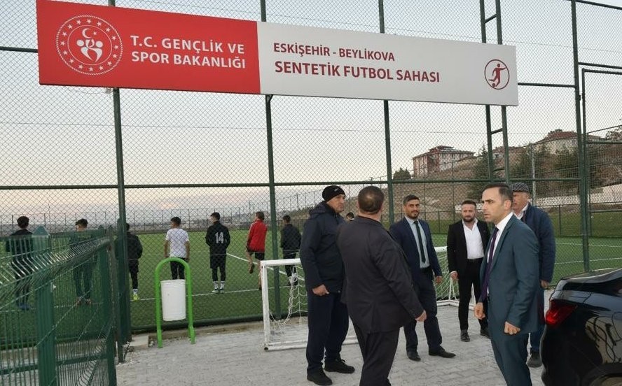 Gençlik ve Spor İl Müdürü Ercan Beylikova’da incelemelerde bulundu