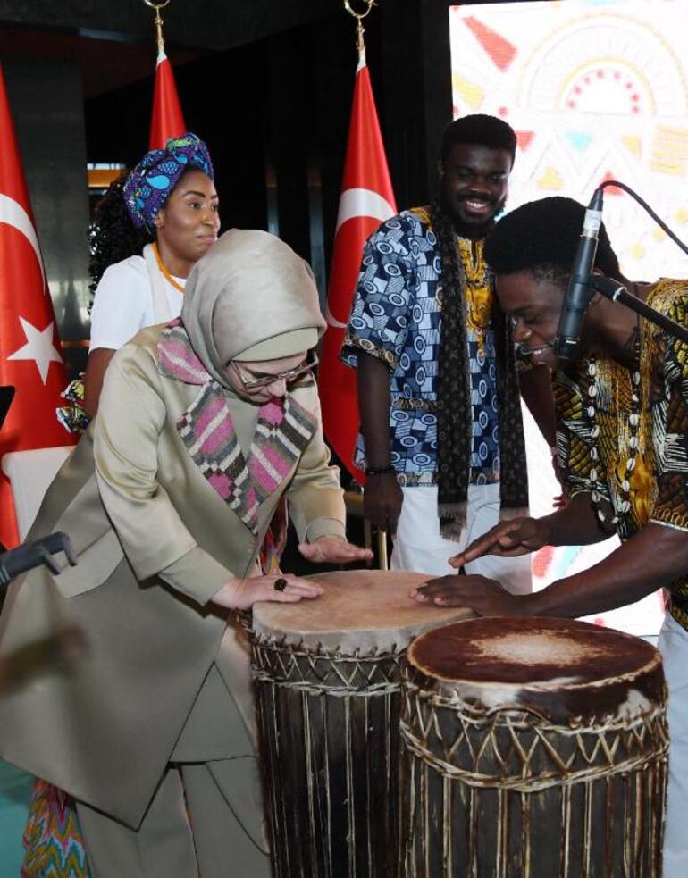 Emine Erdoğan, 'Afrika Evi' programına katıldı