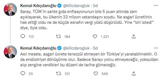 Asgari ücret zammına siyasiler ne dedi? Erdoğan'ın açıklamalarından sonra paylaşımlar üst üste geldi