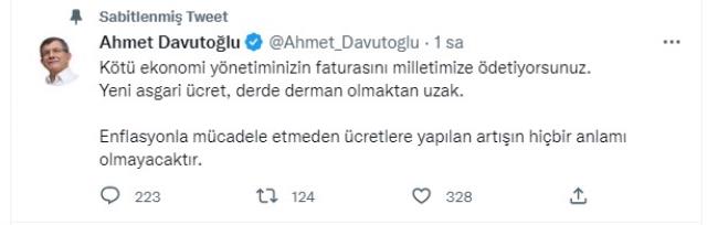 Asgari ücret zammına siyasiler ne dedi? Erdoğan'ın açıklamalarından sonra paylaşımlar üst üste geldi