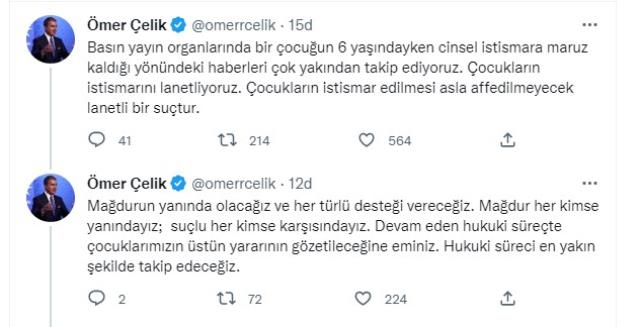 Son dakika: AK Parti'den İsmailağa Cemaati'ndeki istismar iddialarına ilk yorum: Çocukların istismar edilmesi asla affedilmeyecek lanetli bir suçtur