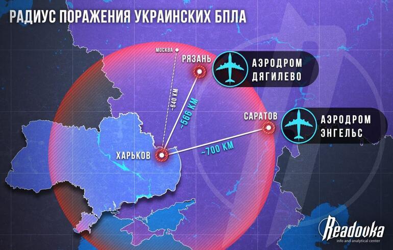 Rus üslerinde gizemli patlamalar! Nükleer kapasiteli bombardıman jetlerine kamikaze drone