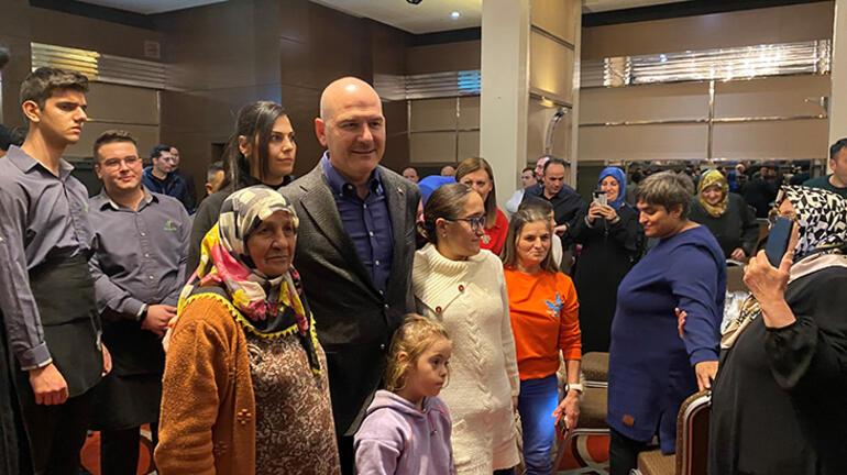 Bakan Soylu Ankara'da vatandaşlar ile bir araya geldi: Bu özel çocuklar bizim ülkemizin özel çocukları