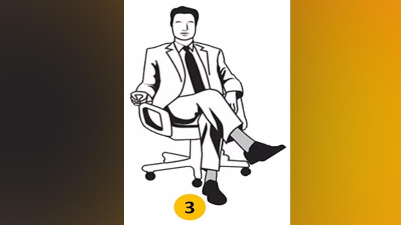 Oturma şekli ile kişilik testi: Oturma pozisyonunuz karakterinizi anlatıyor!