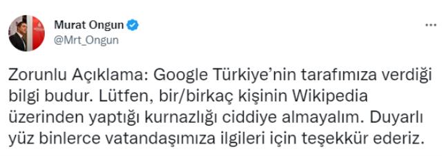 Murat Ongun'dan İmamoğlu açıklaması: Birkaç kişinin Wikipedia üzerinden yaptığı kurnazlığı ciddiye almayalım