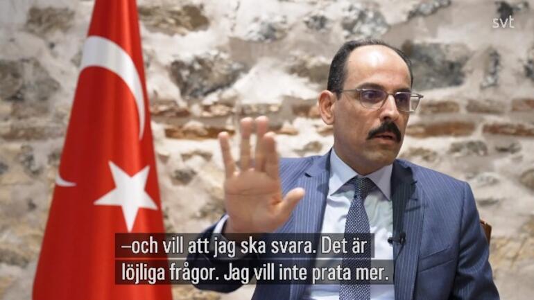 İsveç televizyonunda skandal! İbrahim Kalın röportajı yarıda kesti: Önce dürüst olun