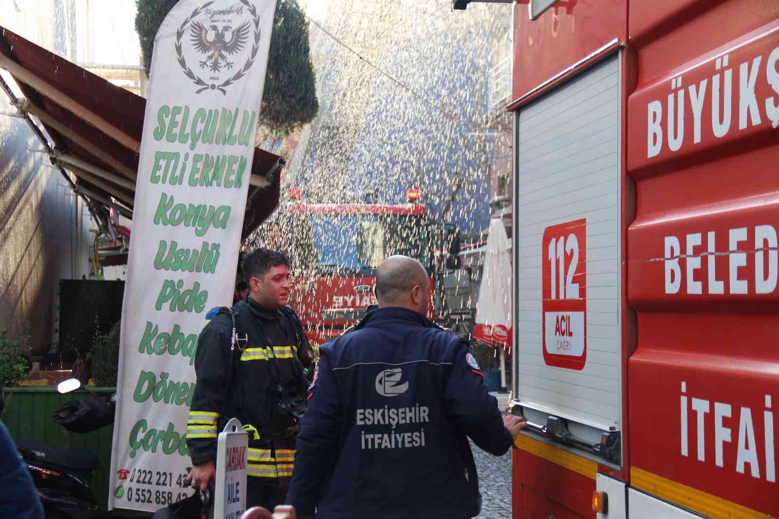 Eskişehir’de korkutan yangın