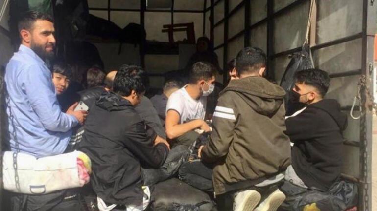 Bodrum'da 45 kaçak göçmen yakalandı