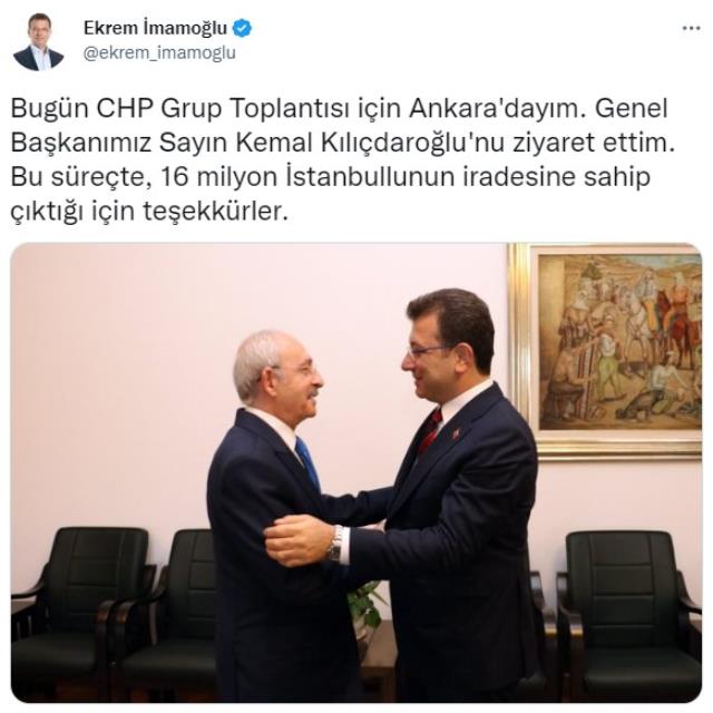 Akşener fotoğrafı büyük ses getirmişti! İmamoğlu bu kez Kılıçdaroğlu ile kucaklaştı