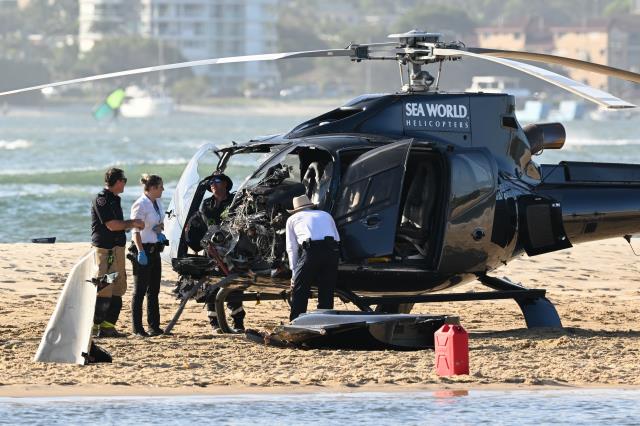 Avustralya'da 2 helikopter çarpıştı! 4 kişi öldü, 3'ü ağır 8 kişi yaralandı