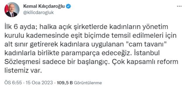 Kılıçdaroğlu'ndan yeni seçim vaadi! Bu kez kadınlara seslendi: İlk 6 ayda gerçekleştireceğiz