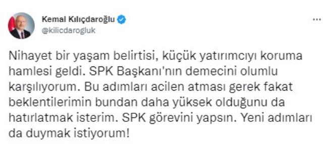Kılıçdaroğlu 'nihayet' diyerek paylaştı: Yeni adımları da duymak istiyorum!