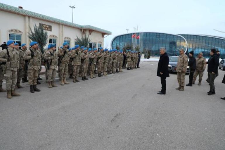 Erzincan'daki komandolar, Hatay'daki çalışmalara destek için yola çıktı