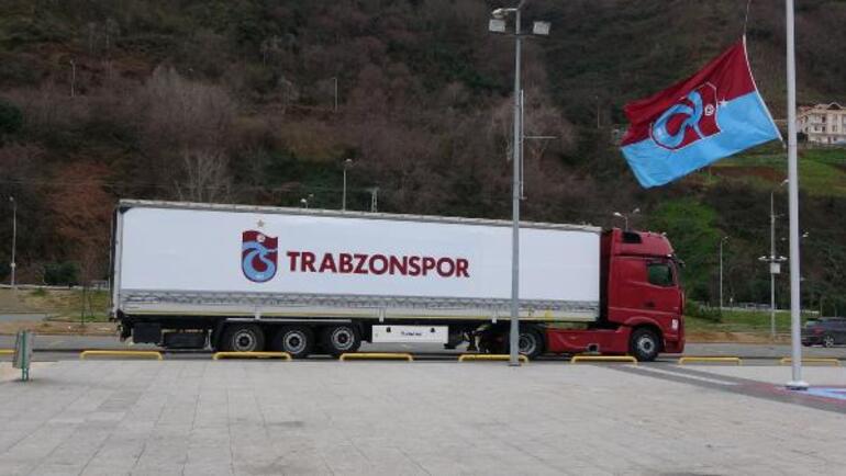 Trabzonspor’un yardım TIR'ları yola çıktı