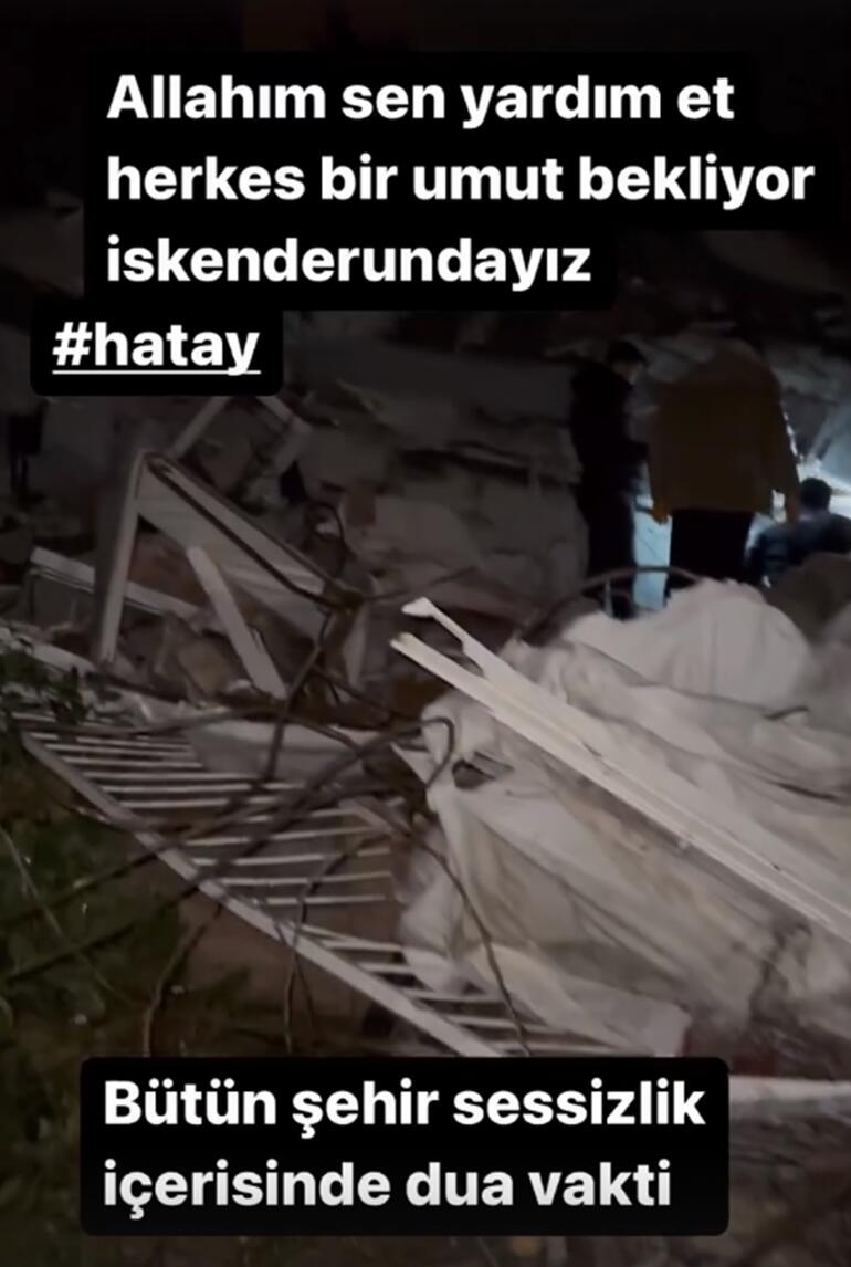 Galatasaraylı İsmail Çipe'nin deprem mücadelesi