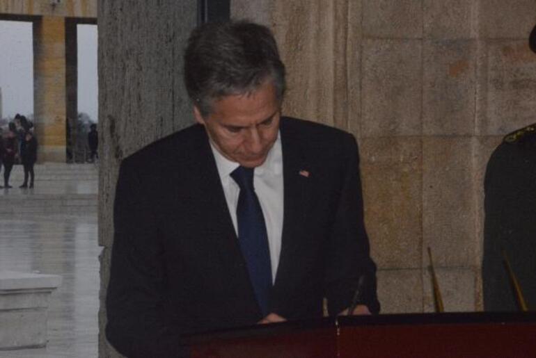 ABD Dışişleri Bakanı Blinken, Anıtkabir'i ziyaret etti