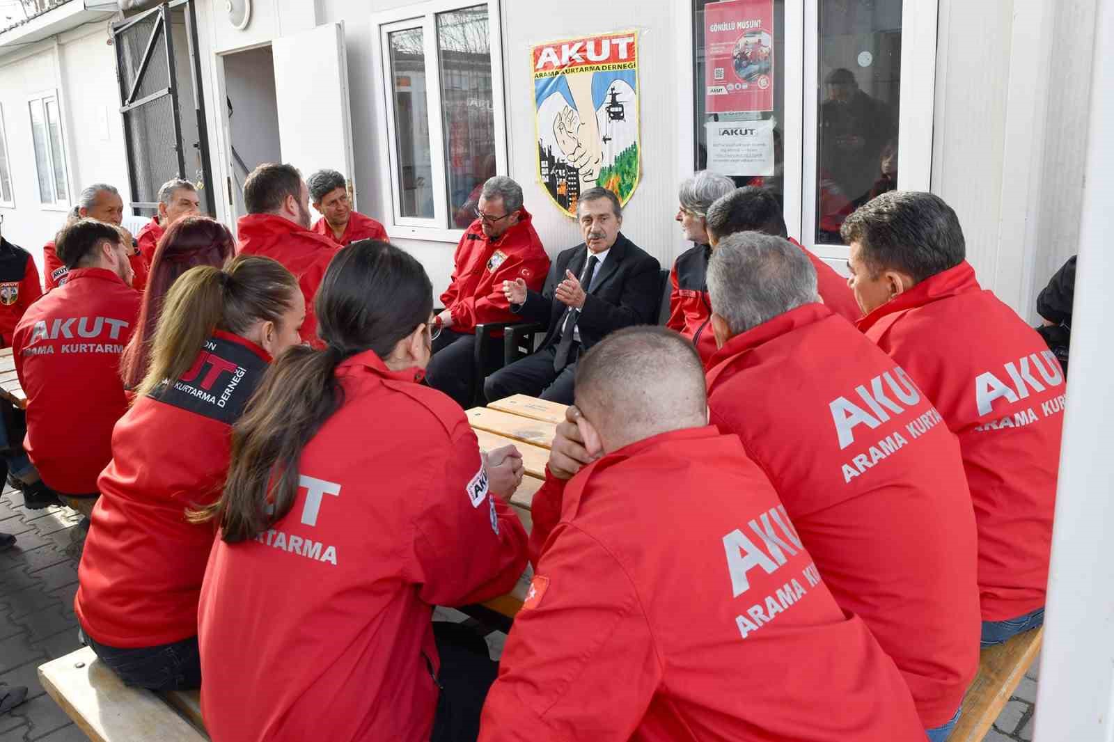 Başkan Ataç’tan AKUT’a teşekkür ziyareti