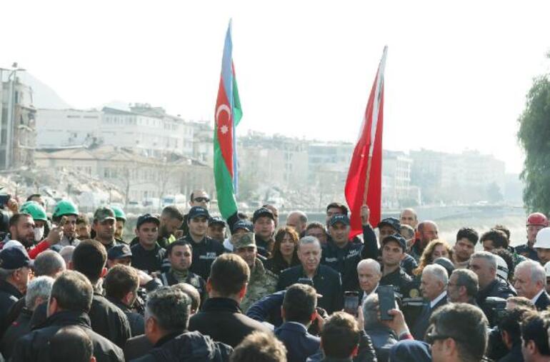 Cumhurbaşkanı Erdoğan ve Bahçeli Hatay'da