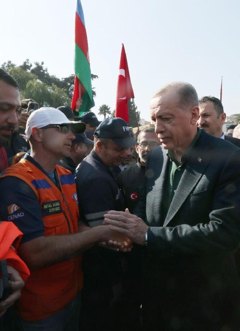 Cumhurbaşkanı Erdoğan ve Bahçeli Hatay'da