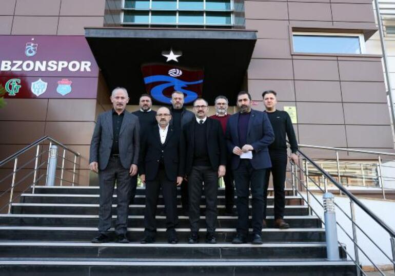 Trabzonspor’a teşekkür ziyareti