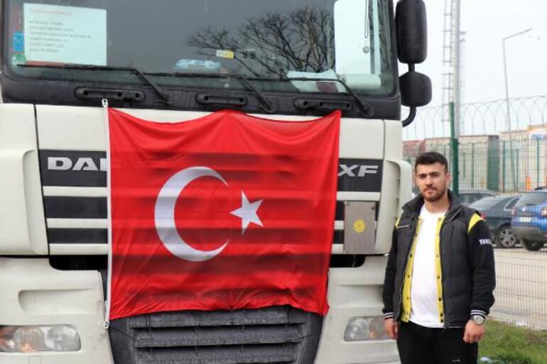 Avrupa ülkelerinden 528 yardım aracı, Edirne'den ülkeye geldi