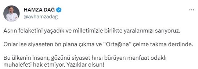 Akşener'in Kılıçdaroğlu'nun adaylık ihtimali ile ilgili sözlerine AK Partili Dağ'dan tepki: Onlar ortağına çelme takma derdinde