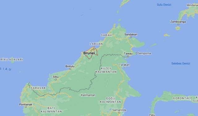 Brunei nerede, hangi ülke, hangi kıtada? Brunei haritadaki yeri neresi? Brunei nüfusu kaç, dini nedir, Müslüman mı?