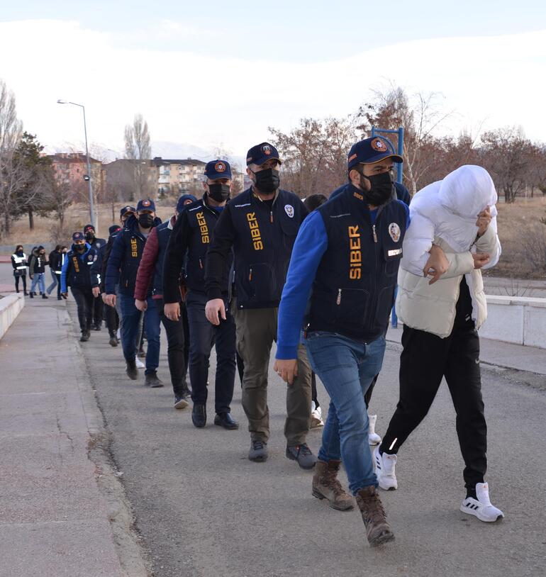 Erzurum merkezli 5 ilde 'dolandırıcılık' operasyonu; 20 gözaltı
