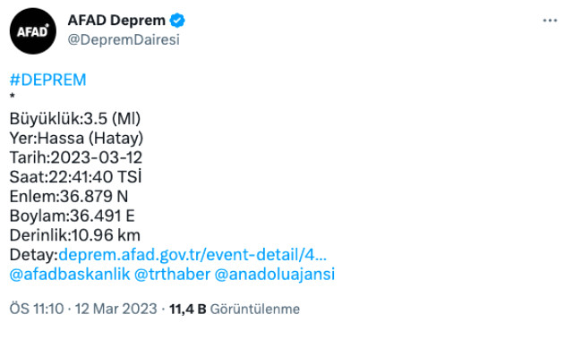 Hatay Hassa kaç şiddetinde deprem oldu? SON DAKİKA! Hatay Hassa deprem şiddeti ne? İskenderun kaç büyüklüğünde deprem oldu?