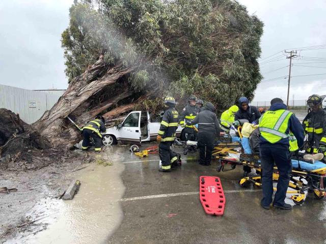 ABD'nin Kaliforniya eyaletinde fırtına can aldı: 2 ölü